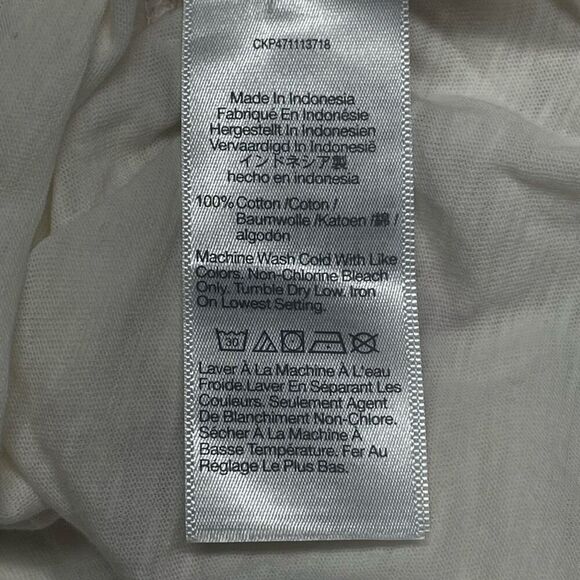 Madewell White and Tan Striped Ringer Tank - Picture 7 of 7